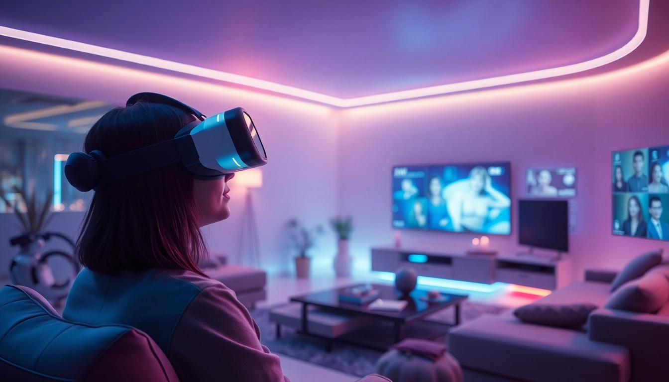 Explore interactive immersion in sex games ai through a modern VR gaming setup.