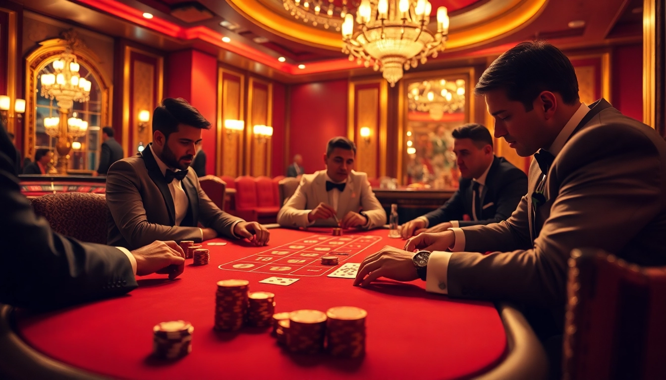 Engage in high-stakes excitement at https://vz99e.com with this luxurious poker scene.