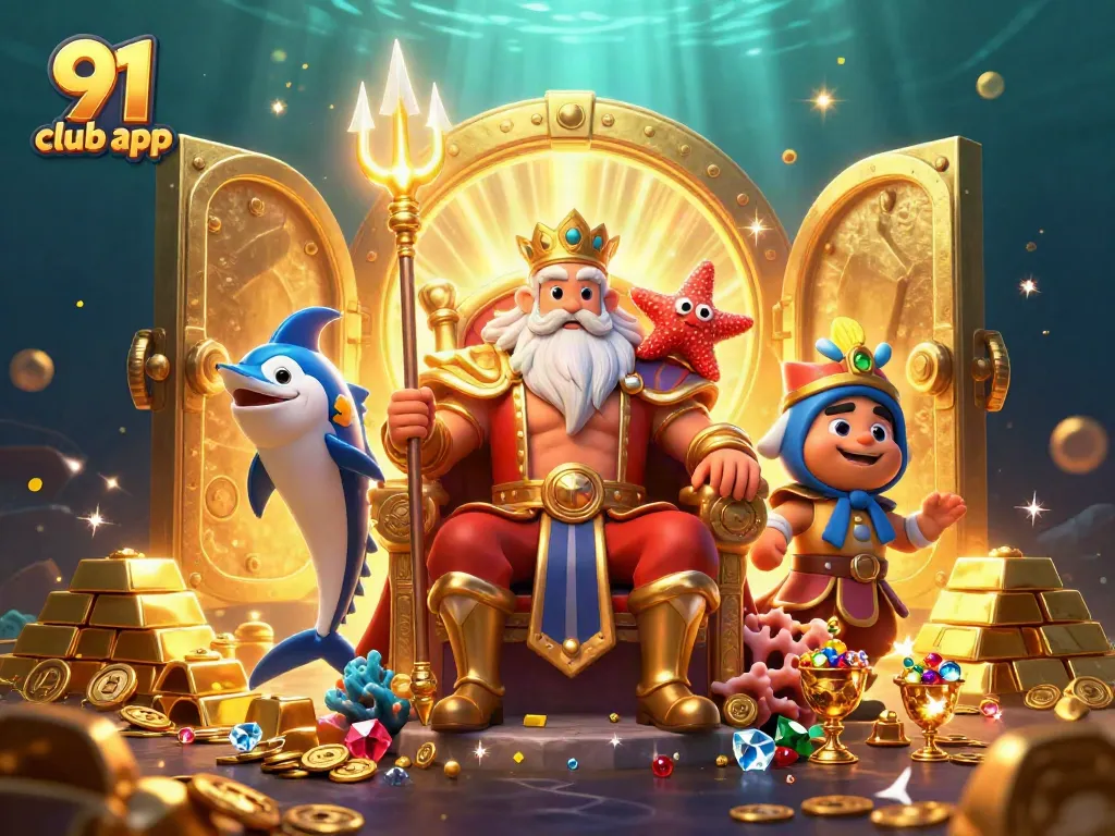 Play with the 91 club app for exciting gaming adventures and winnings around vibrant characters.