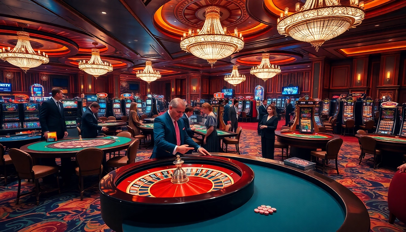 Experience the thrill of betting with s8 at a vibrant casino table surrounded by excitement.