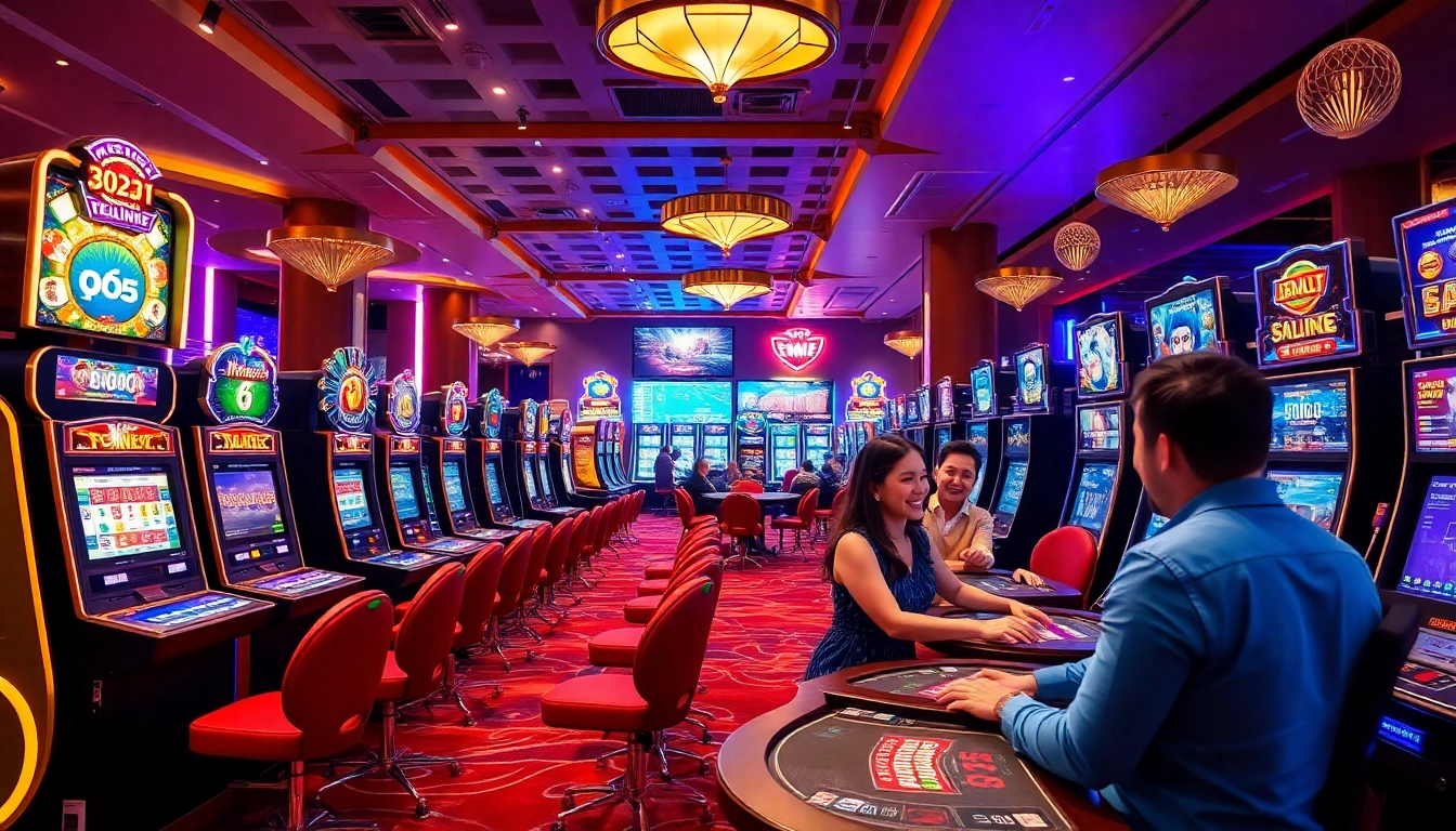 Explore the excitement of online gaming at ev88win.live with vibrant casino elements and engaging players.