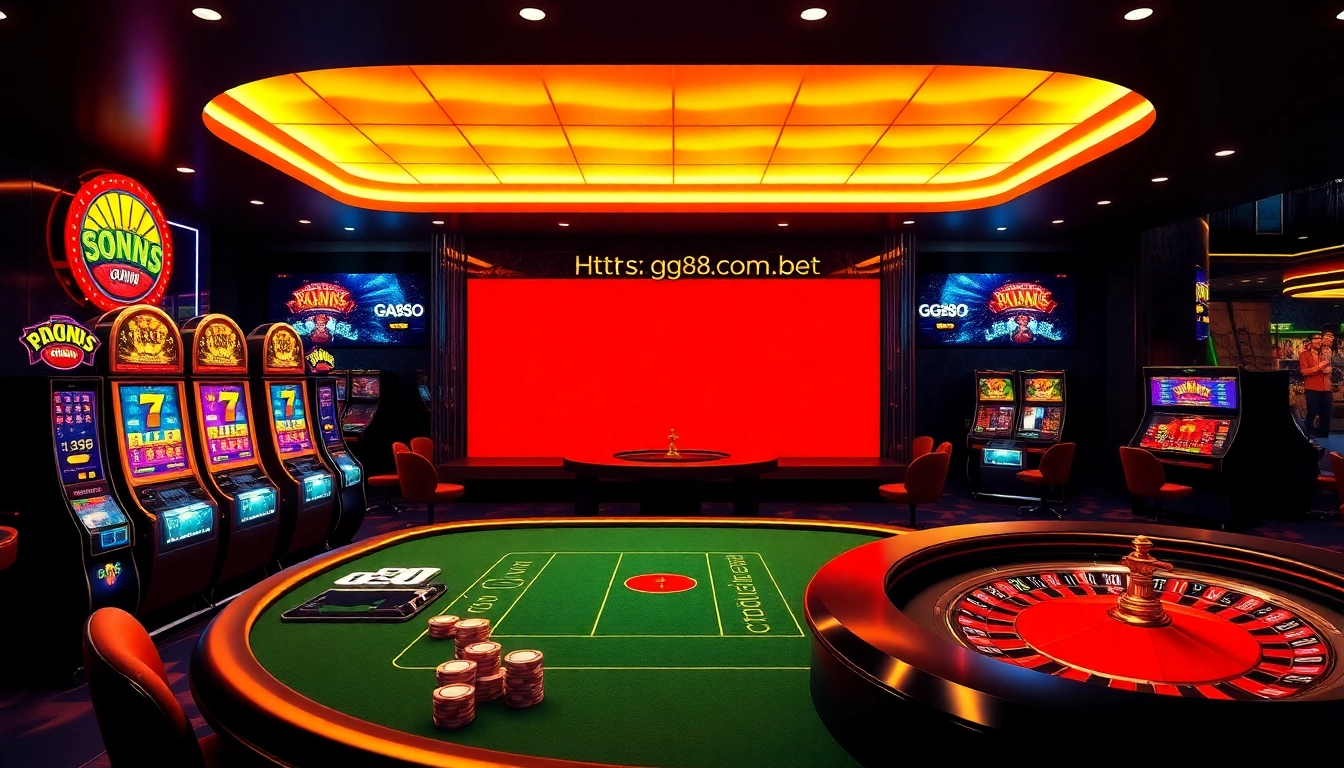 Experience the thrill of gaming at https://gg88com.bet with luxurious tables and vibrant slot machines.