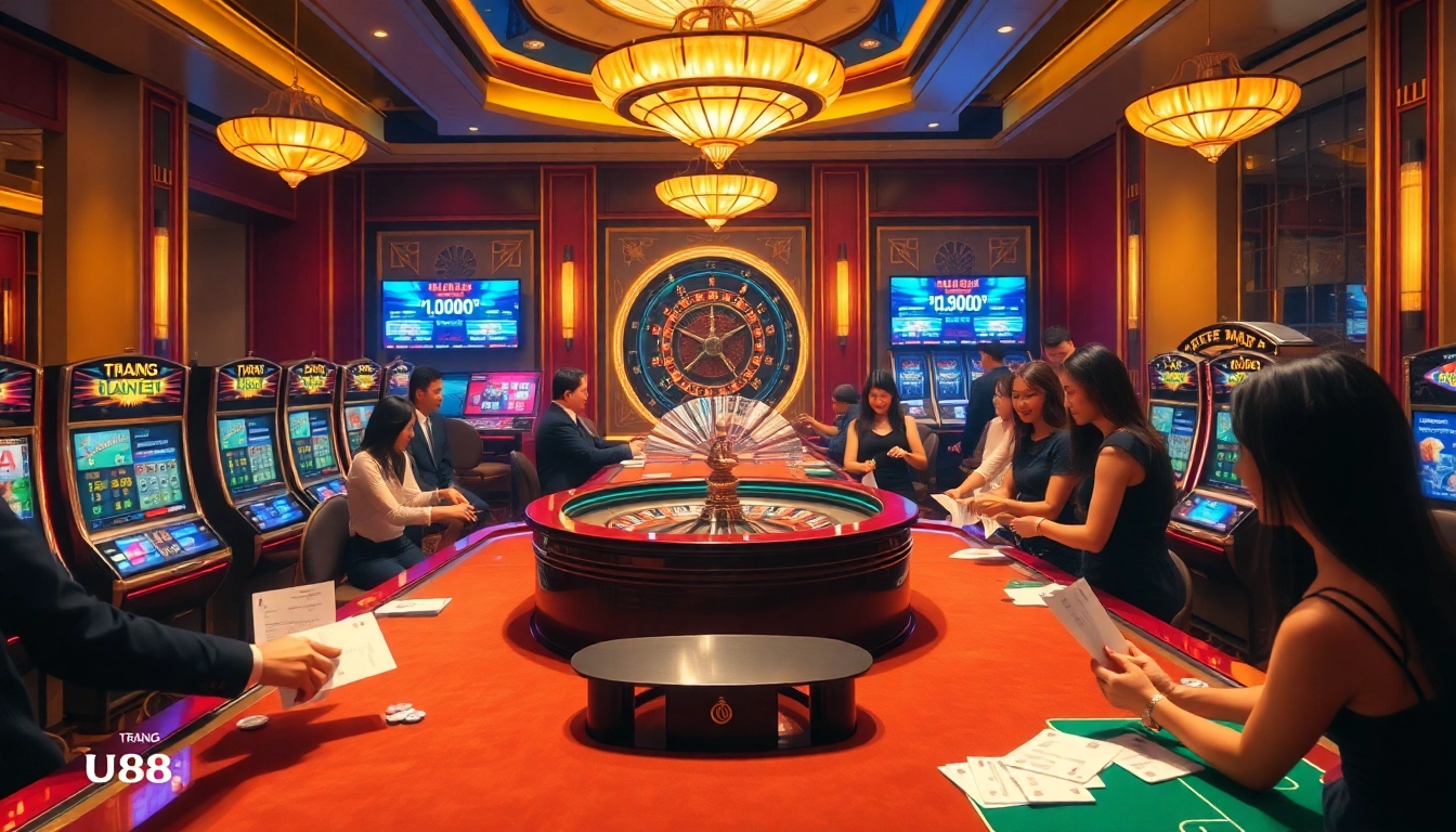 Experience the excitement of online gambling with trang UU88 chính thức at upscale casino tables and slots.