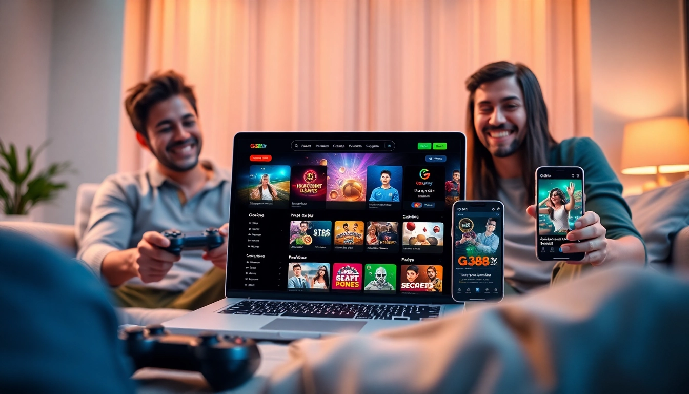 Enjoying online gaming on GG88 biz platform with vibrant visuals.